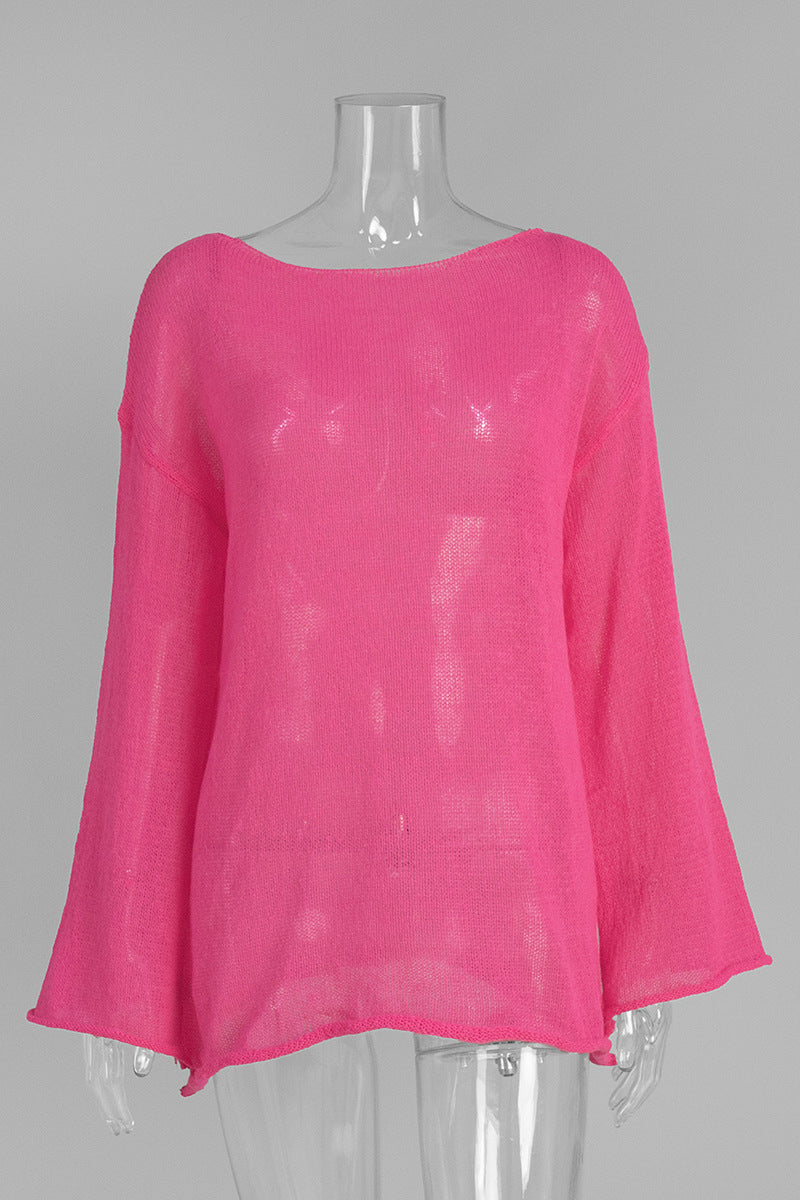 Classic Long Sleeve Knit T-Shirt