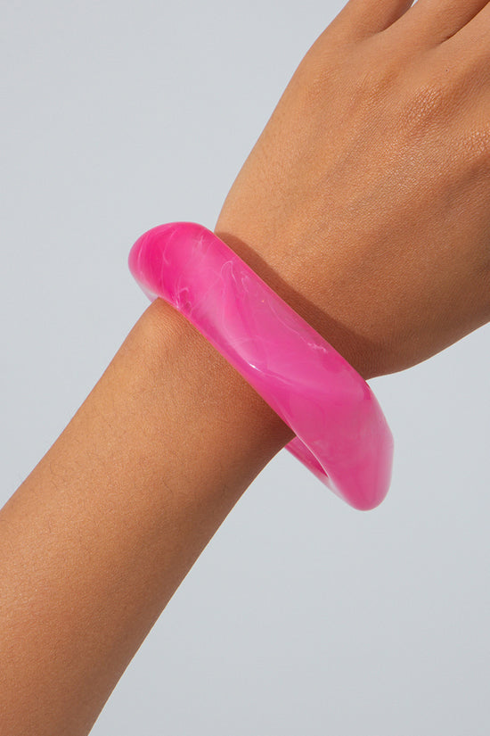 Clear Elegant Bangle Bracelet