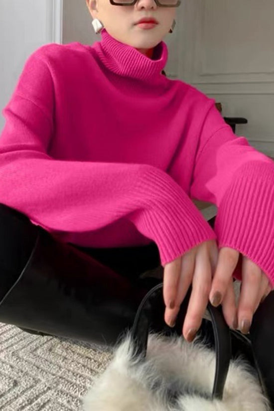 Cozy Turtleneck Oversized Sweater