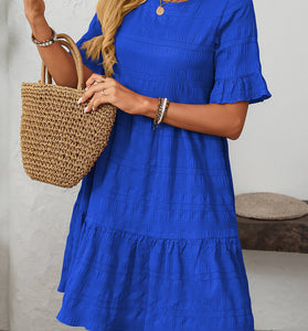 Effortless Elegance Short Sleeve Dress