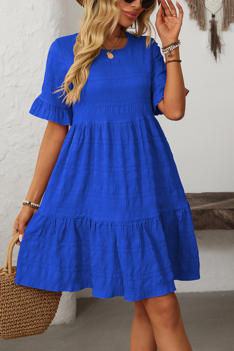 Effortless Elegance Short Sleeve Dress