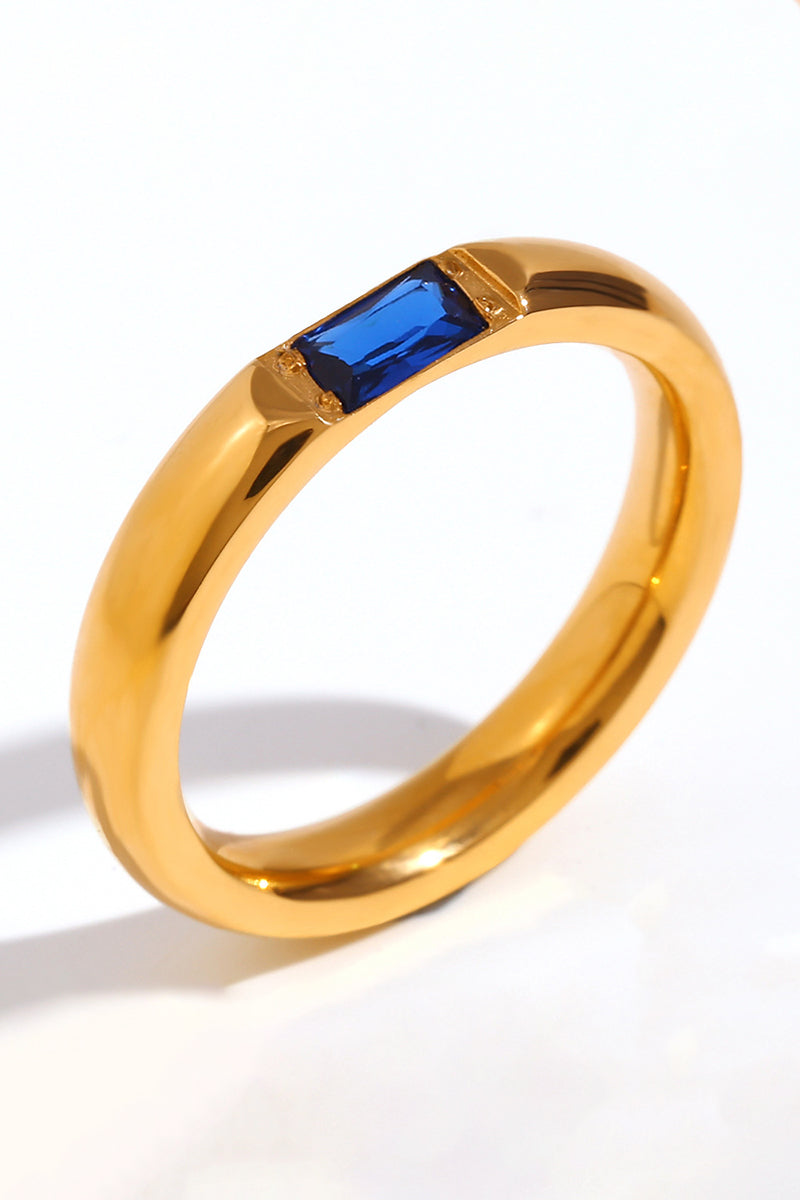 Elegant Birthstone Ring