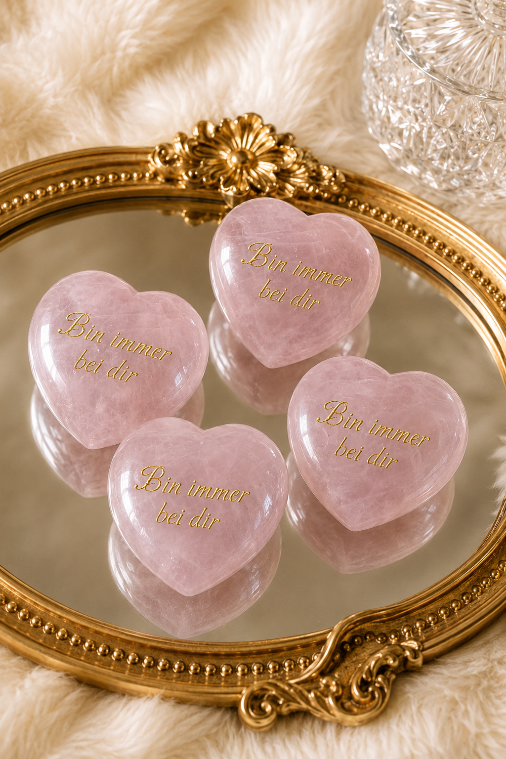 Heart-Shaped Letter Stone