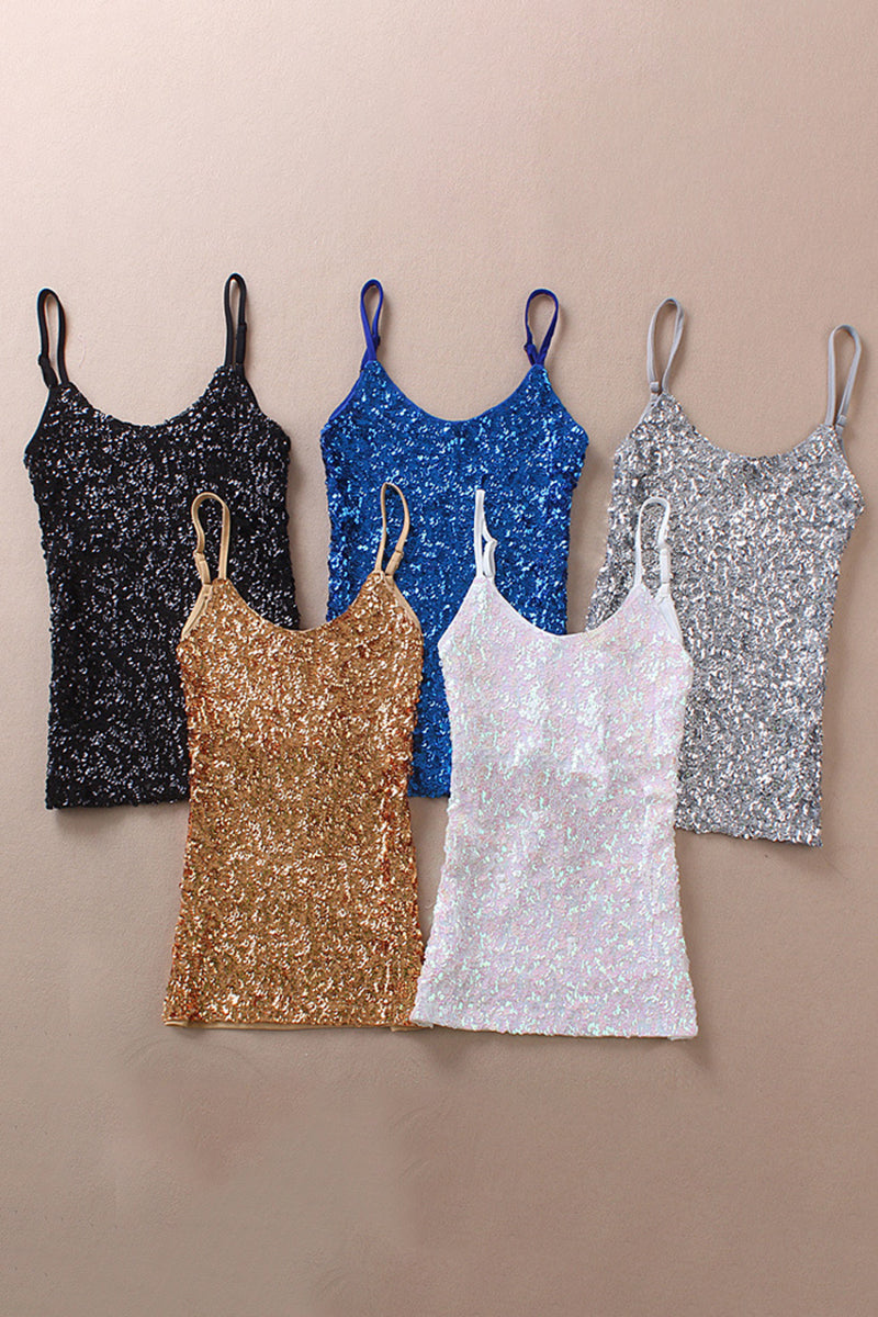 Sparkling Sleeveless Camisole