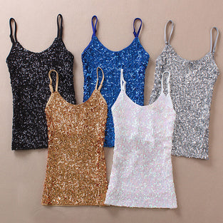 Sparkling Sleeveless Camisole