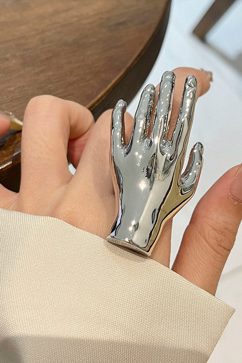 Elegant Hand-Shaped Ring Holder