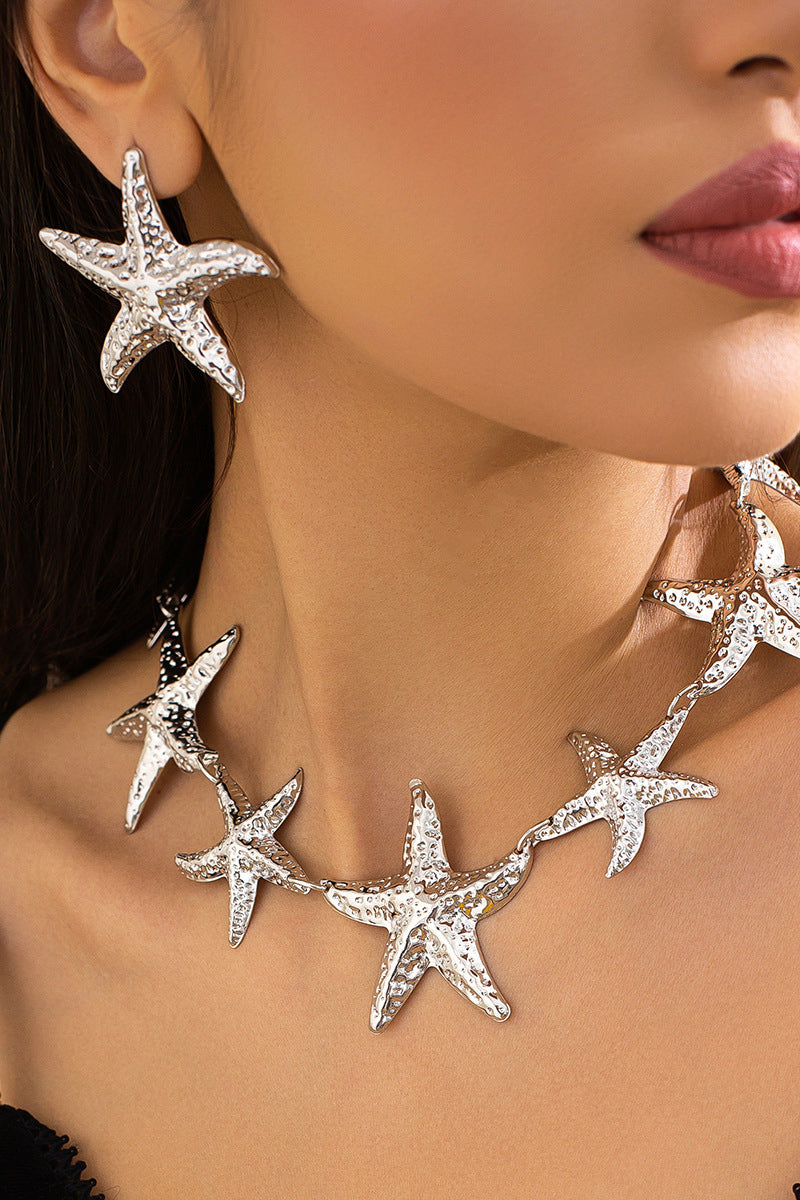 Starfish Statement Necklace