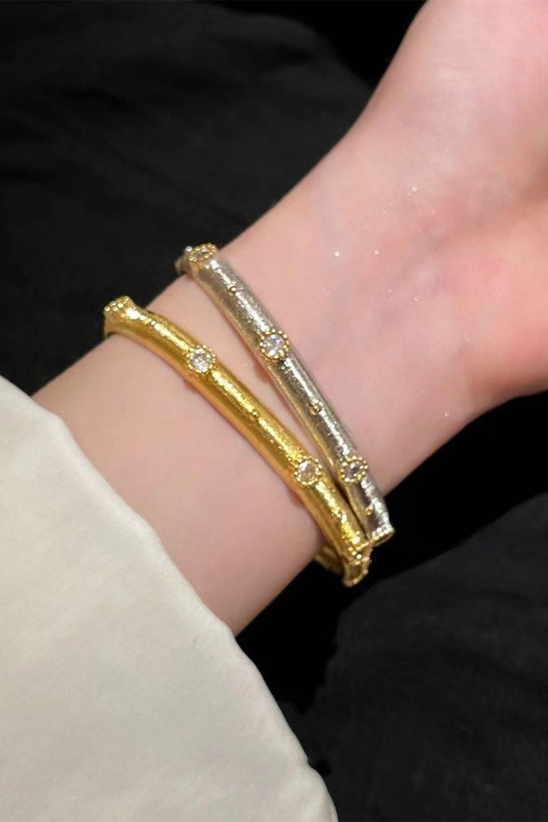 Elegant Rhinestone Studded Bracelet