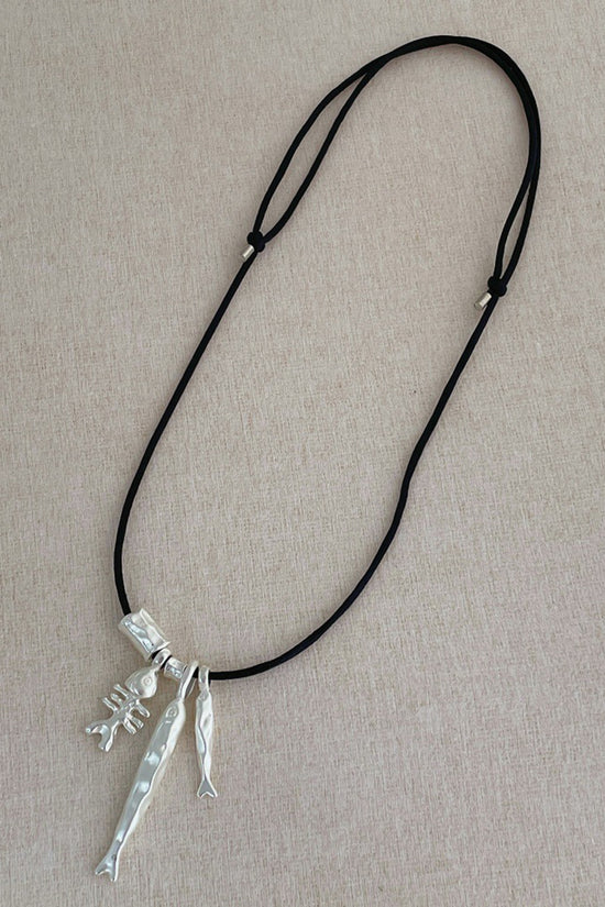 Fish Charm Pendant Necklace