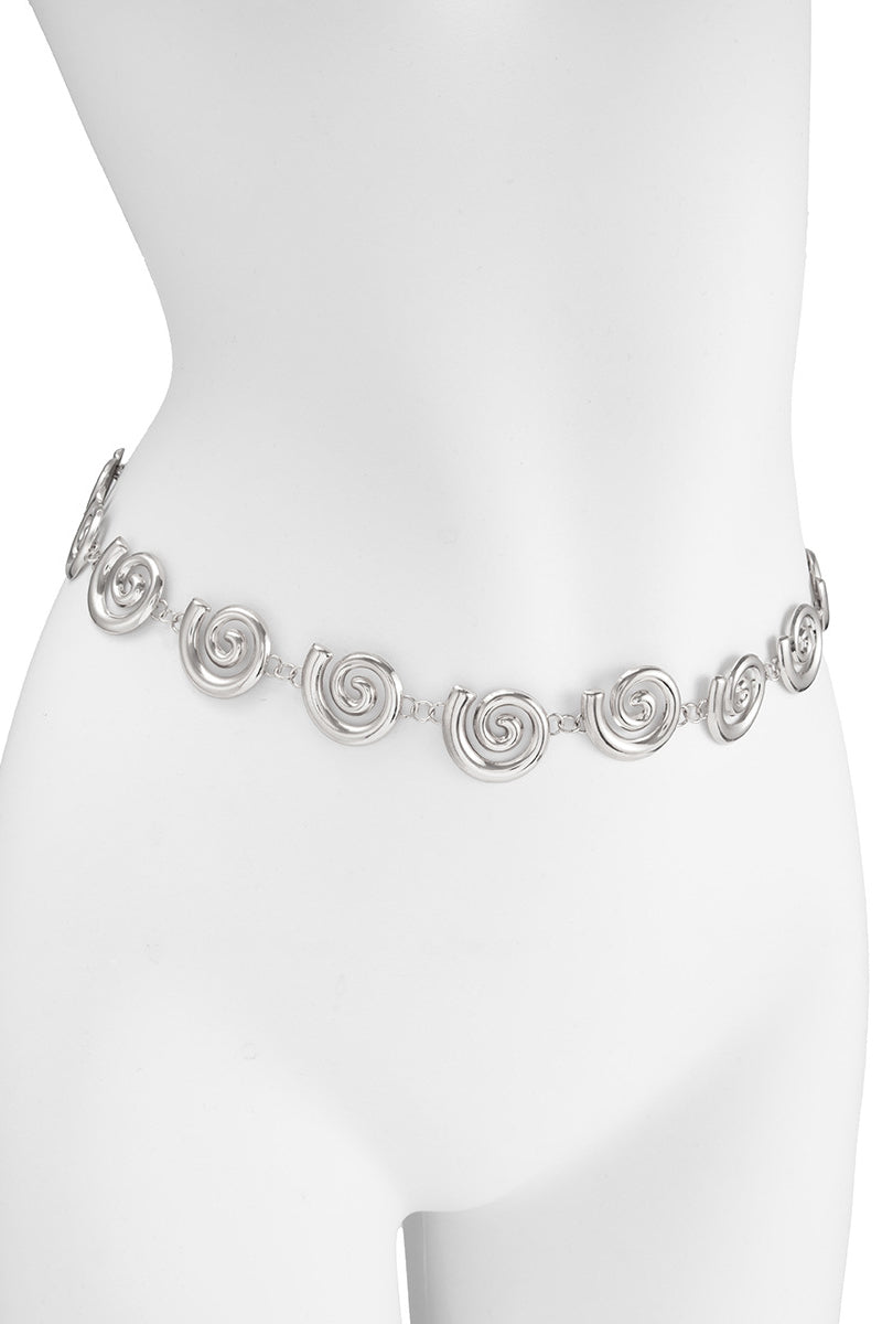 Spiral Chain Waist Belt