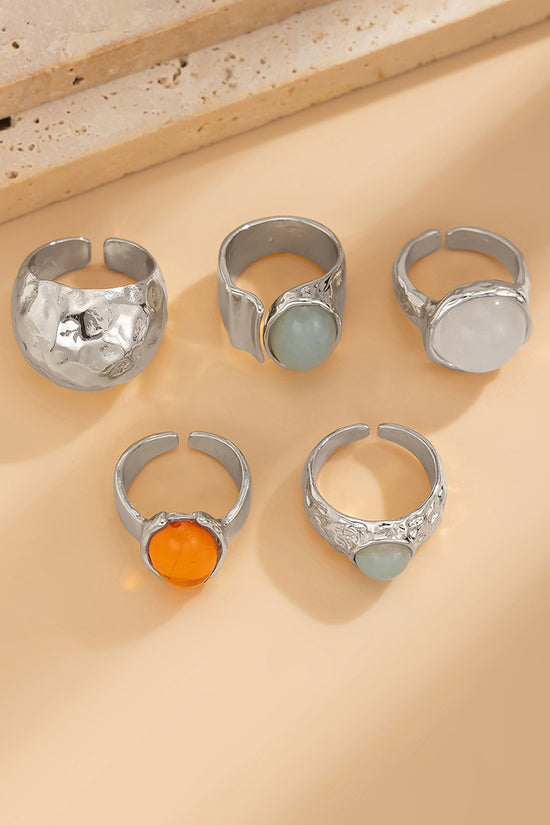 Elegant Gemstone Statement Ring