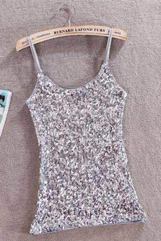 Sparkling Sleeveless Camisole