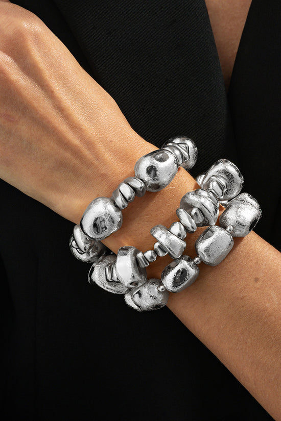 Bold Gold Statement Bracelet