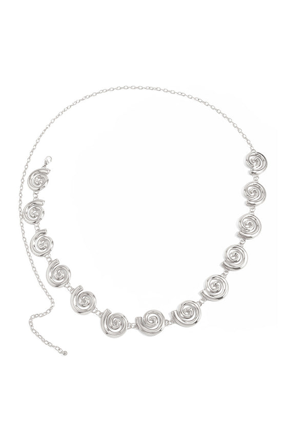 Spiral Chain Waist Belt