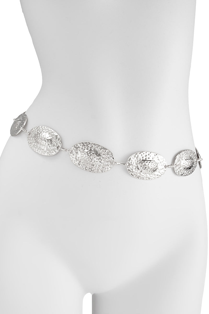 Chic Textured Chain Belt