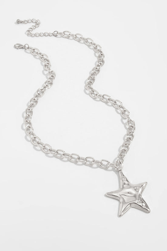 Star Pendant Chain Necklace