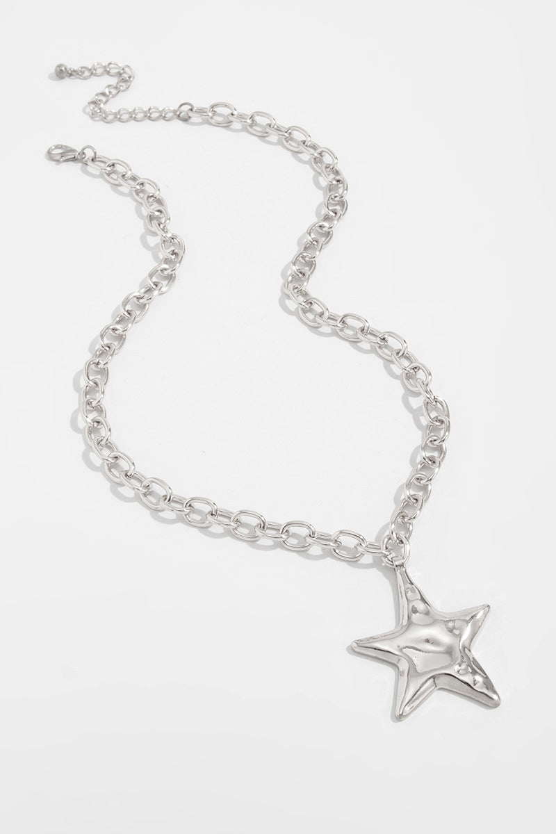 Star Pendant Chain Necklace