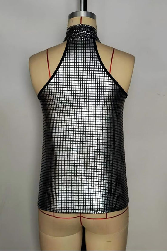 Crisscross Sparkle Tank Top