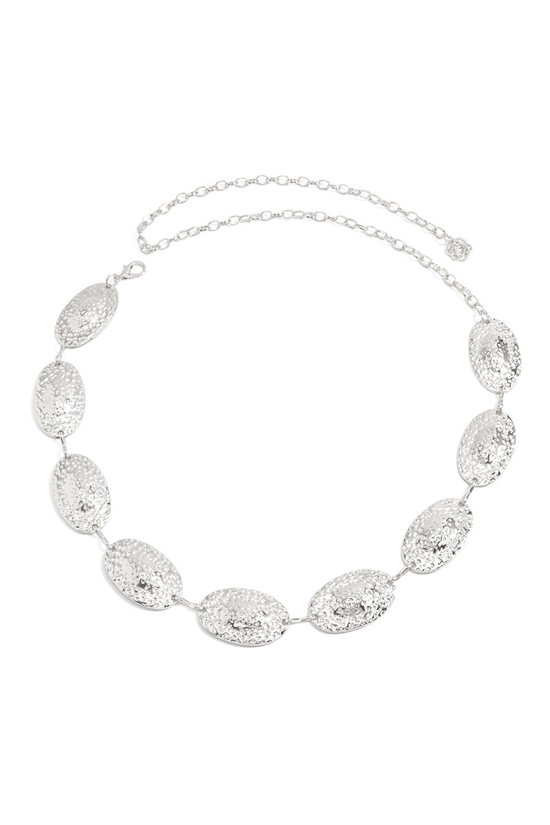 Chic Textured Chain Belt