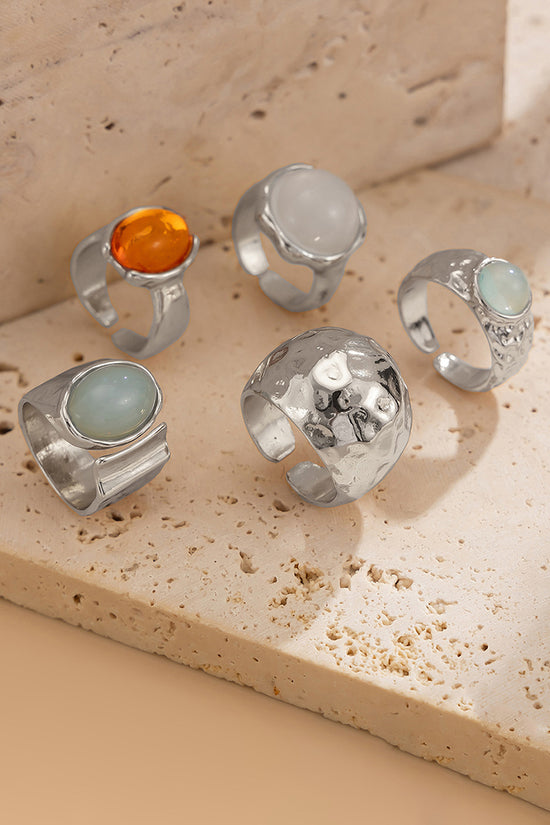 Elegant Gemstone Statement Ring