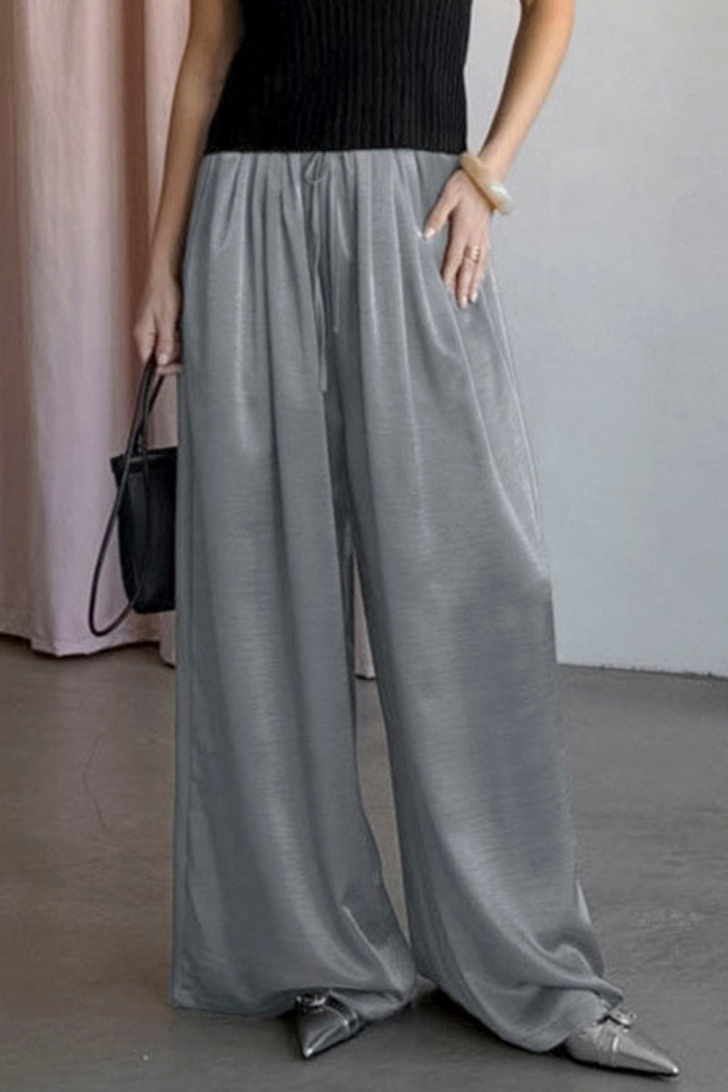 Relaxed Wide-Leg Pants