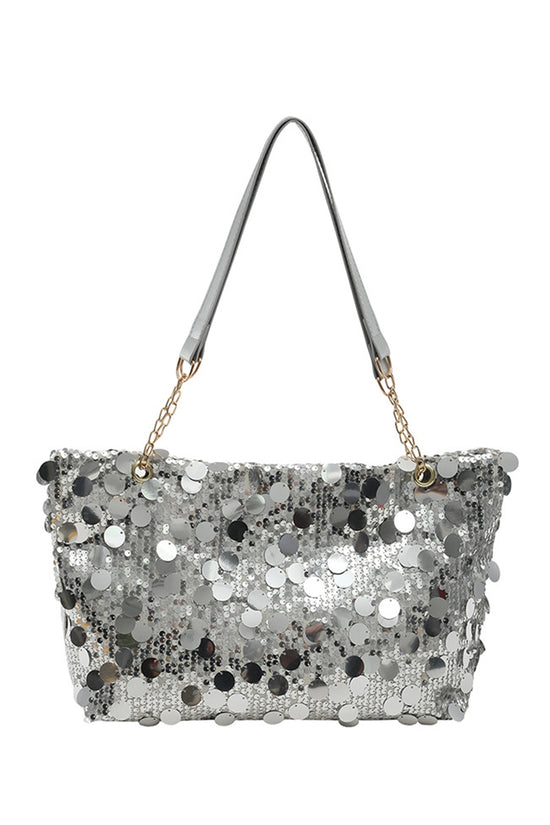 Sparkling Chain Shoulder Bag