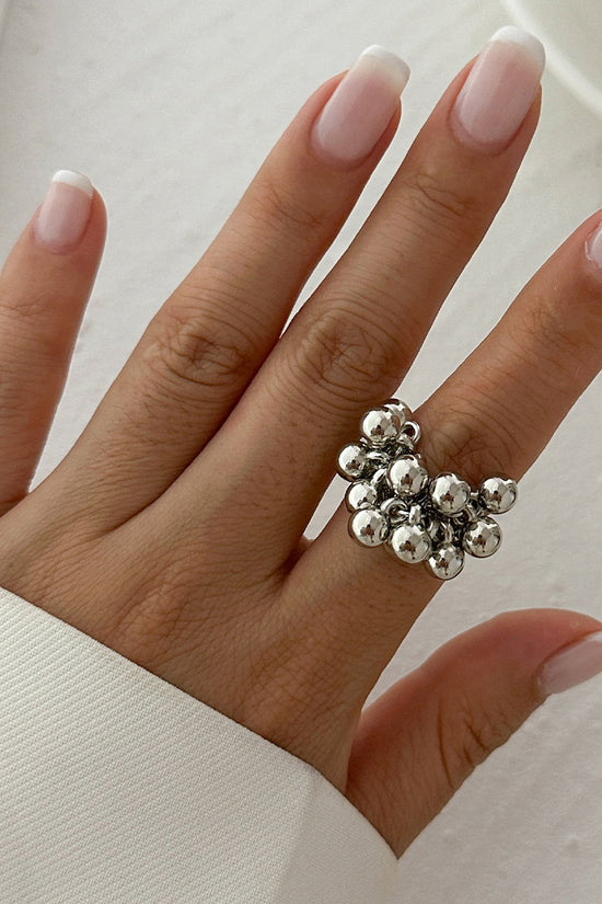 Bold Cluster Statement Ring