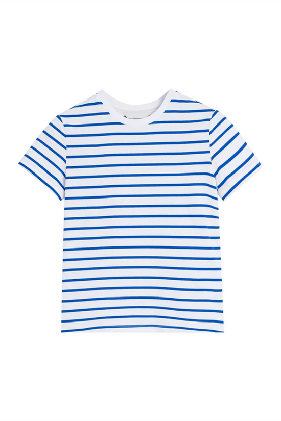 Striped Short Sleeve Casual Tee