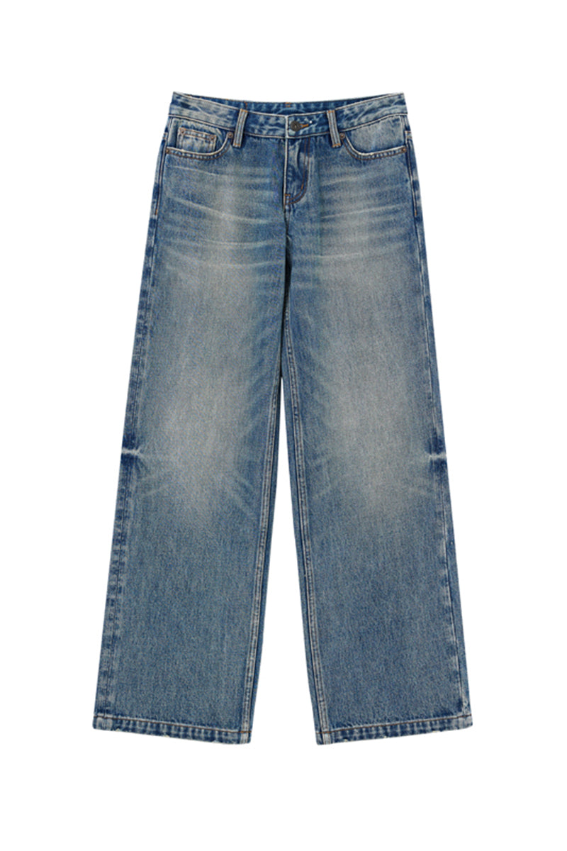Classic Straight Leg Relaxed Jeans
