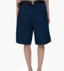 High Waist Wide Leg Denim Shorts