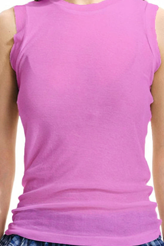 Sleeveless Fitted Top