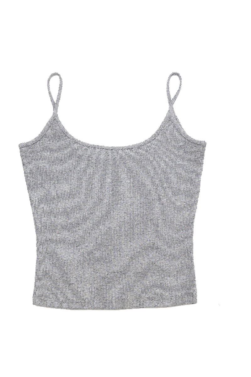 Basic Spaghetti Strap Fitted Cami