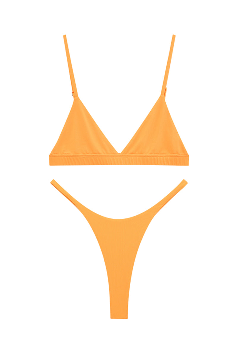 Minimal  Triangle Bikini Set