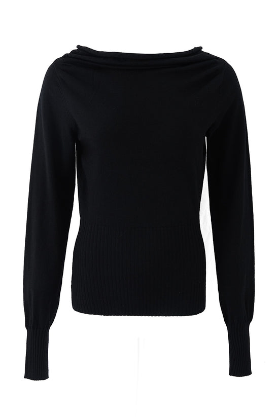 One-Shoulder Ribbed Top