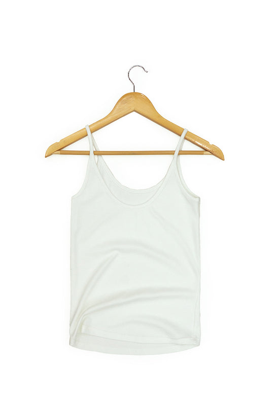 Basic Ribbed Scoop Neck Tank Top