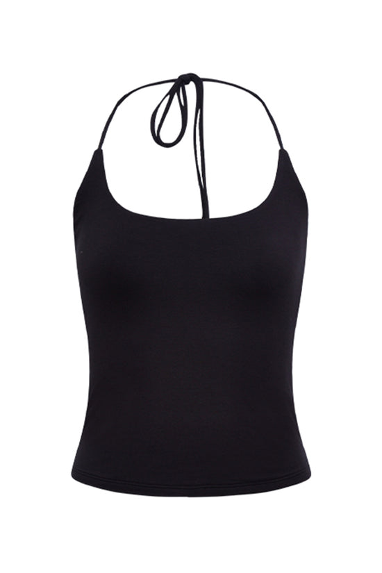 Halter Neck Slim Fit Cami Top