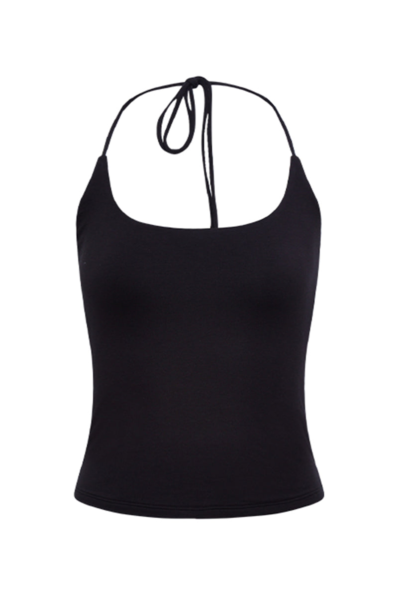 Halter Neck Slim Fit Cami Top