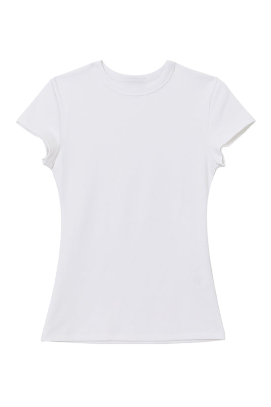 Slim Fit Short Sleeve Basic Tee