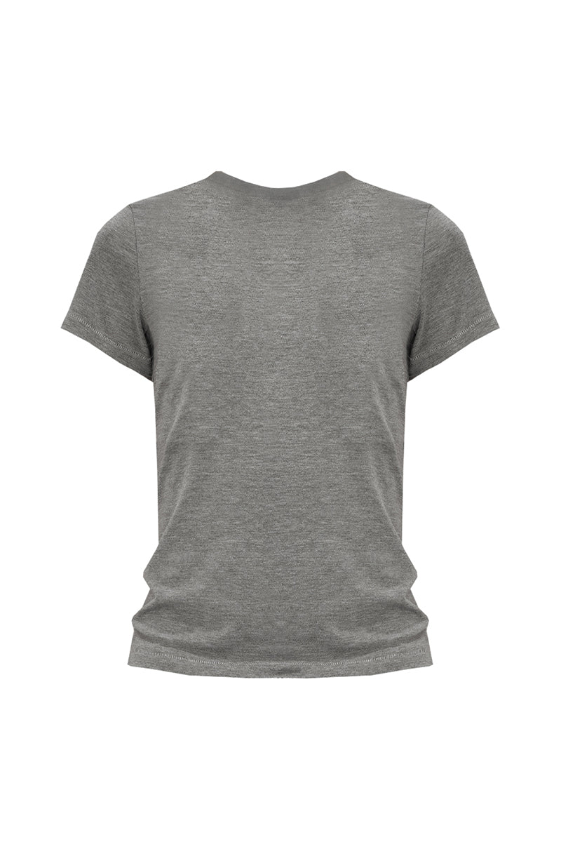 Crew Neck Short Sleeve Tee