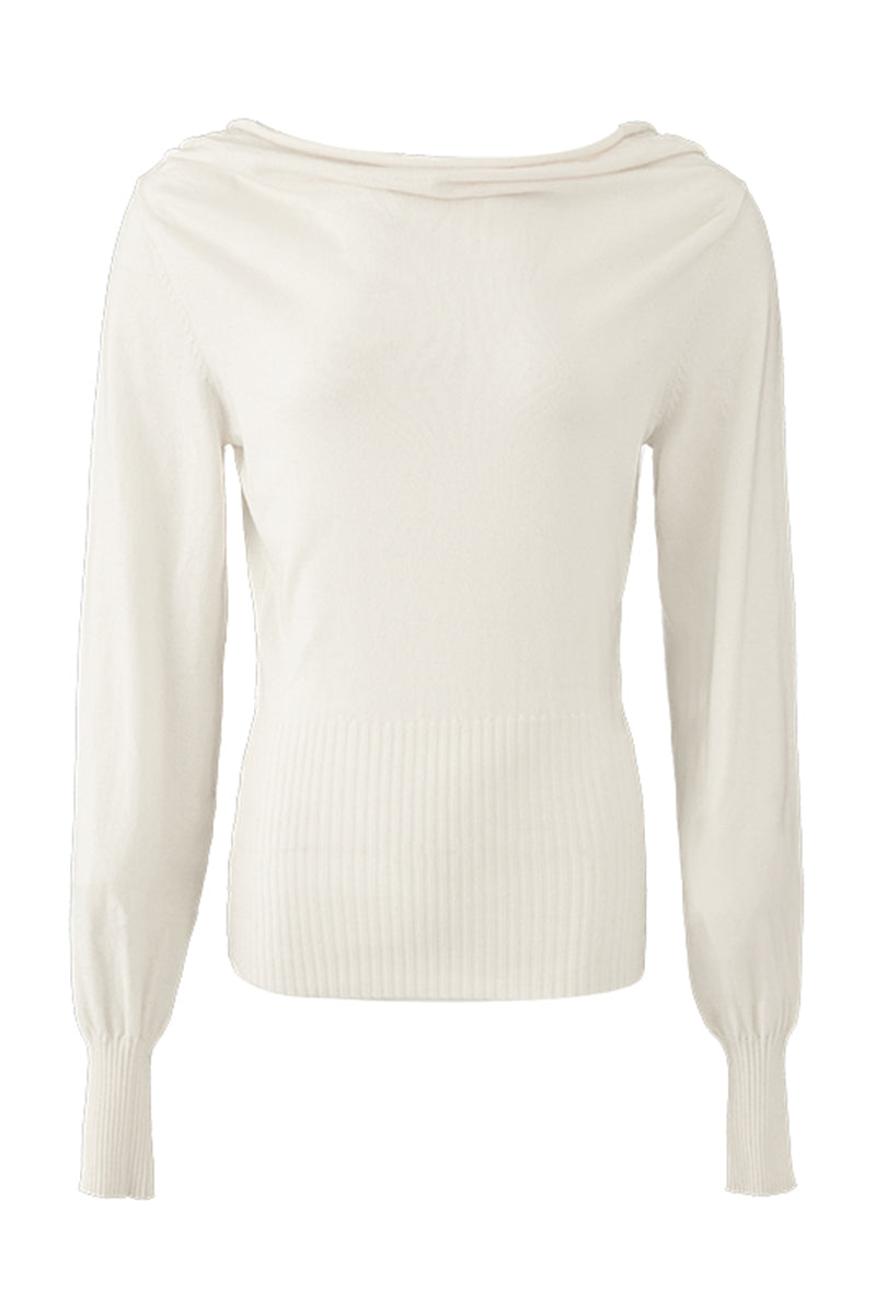 One-Shoulder Ribbed Top