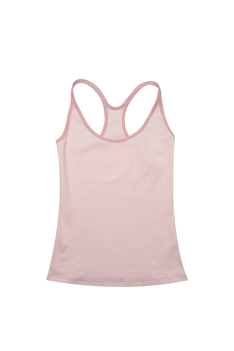 Contrast Trim Fitted Cami Top