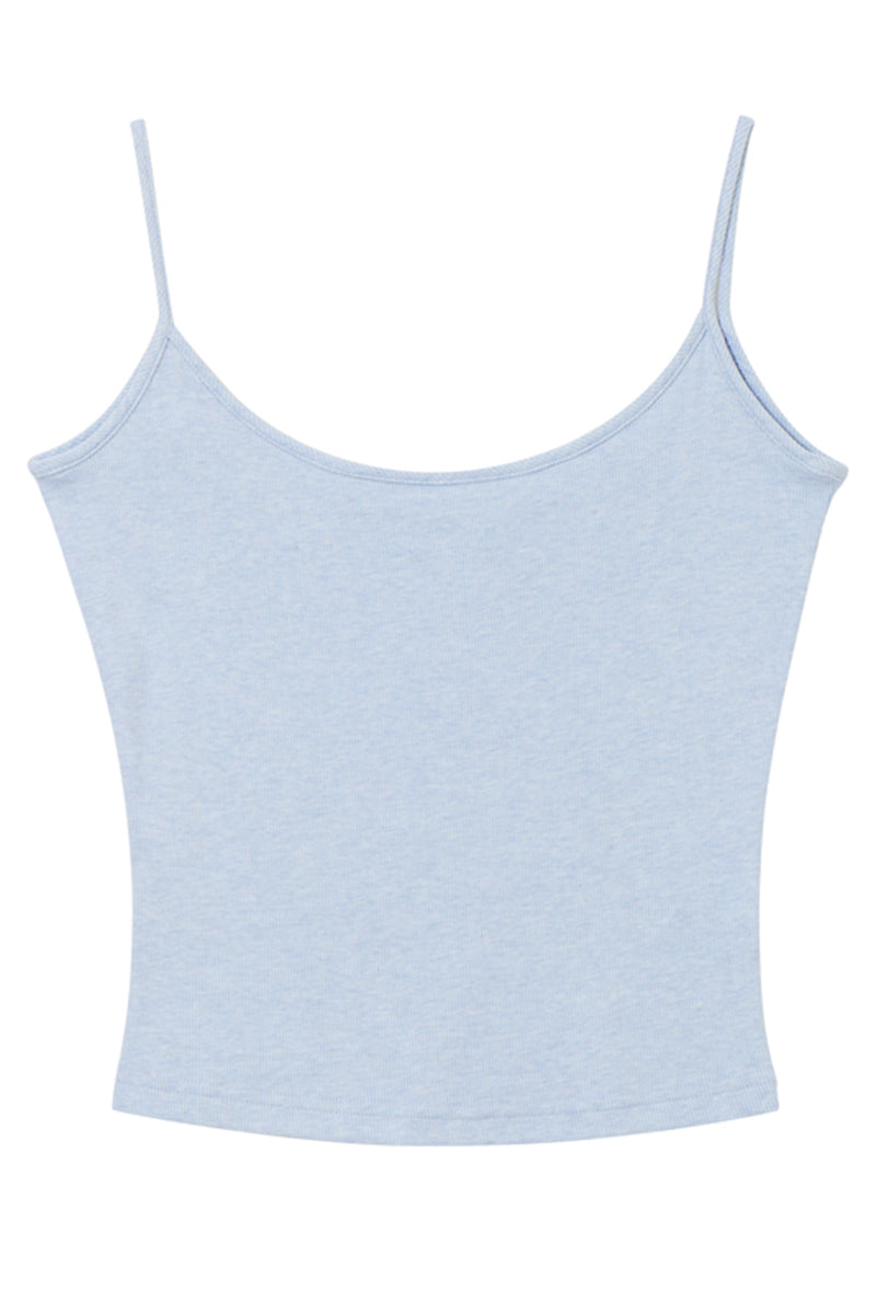 Basic Spaghetti Strap Fitted Cami