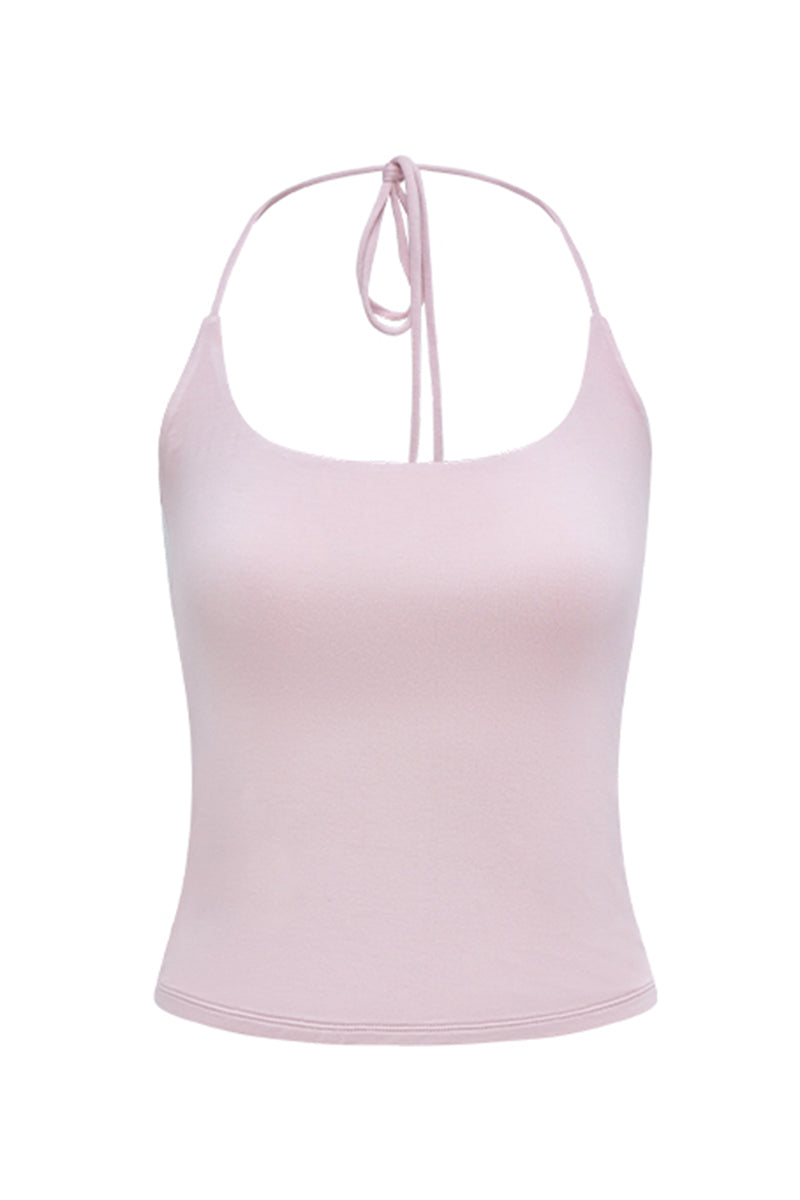 Halter Neck Slim Fit Cami Top