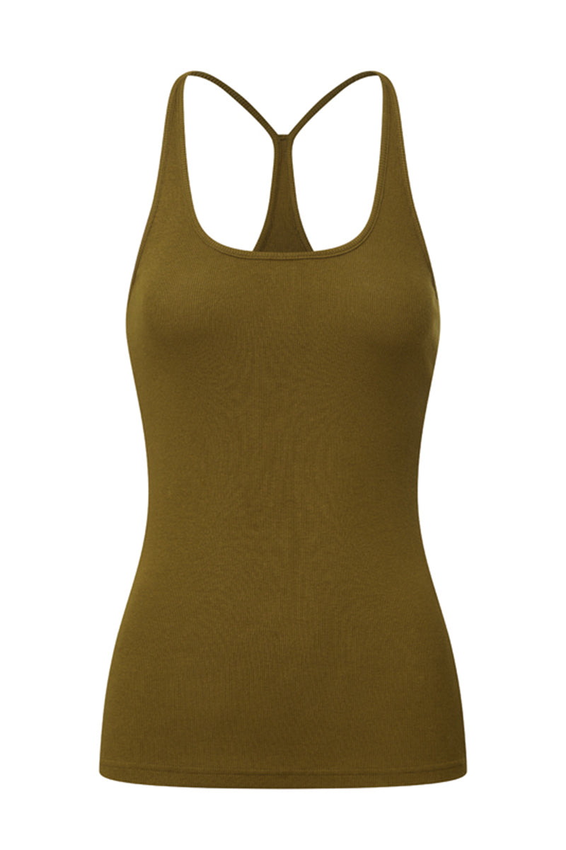 Racerback Slim Fit Tank Top