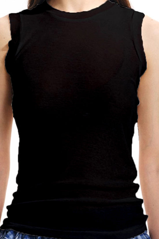 Sleeveless Fitted Top