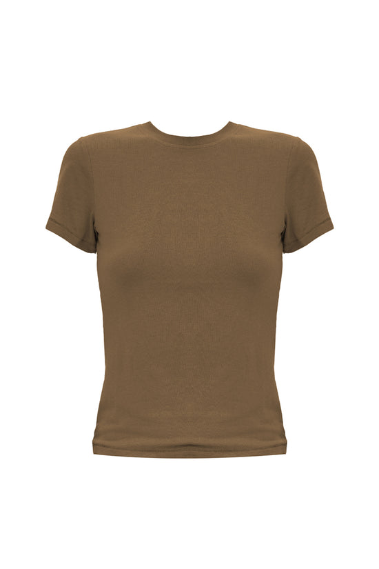 Crew Neck Short Sleeve Tee