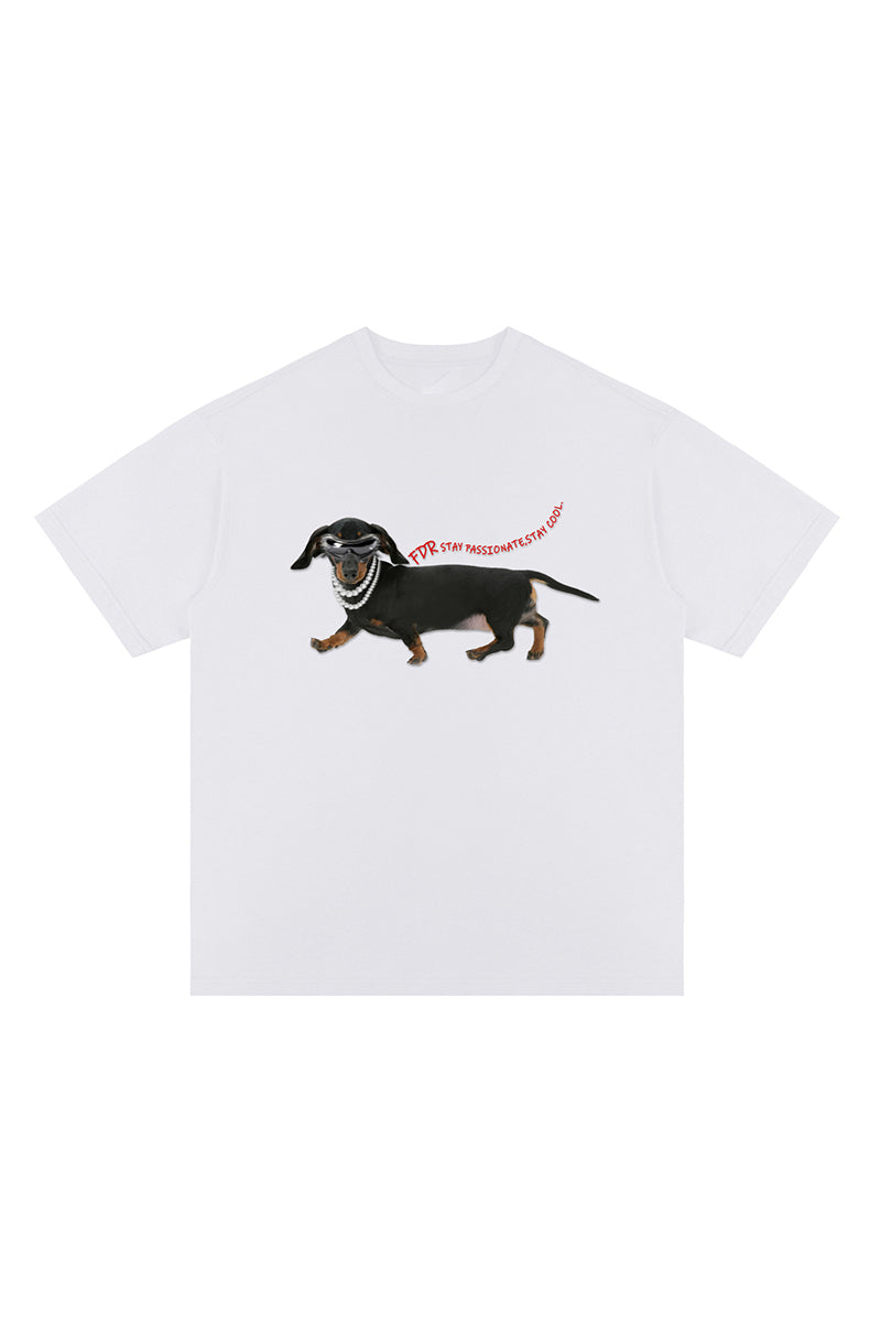 Graphic Print Oversized T-Shirt