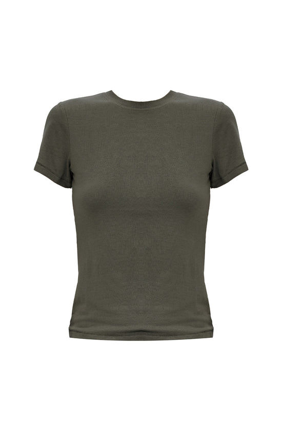 Crew Neck Short Sleeve Tee