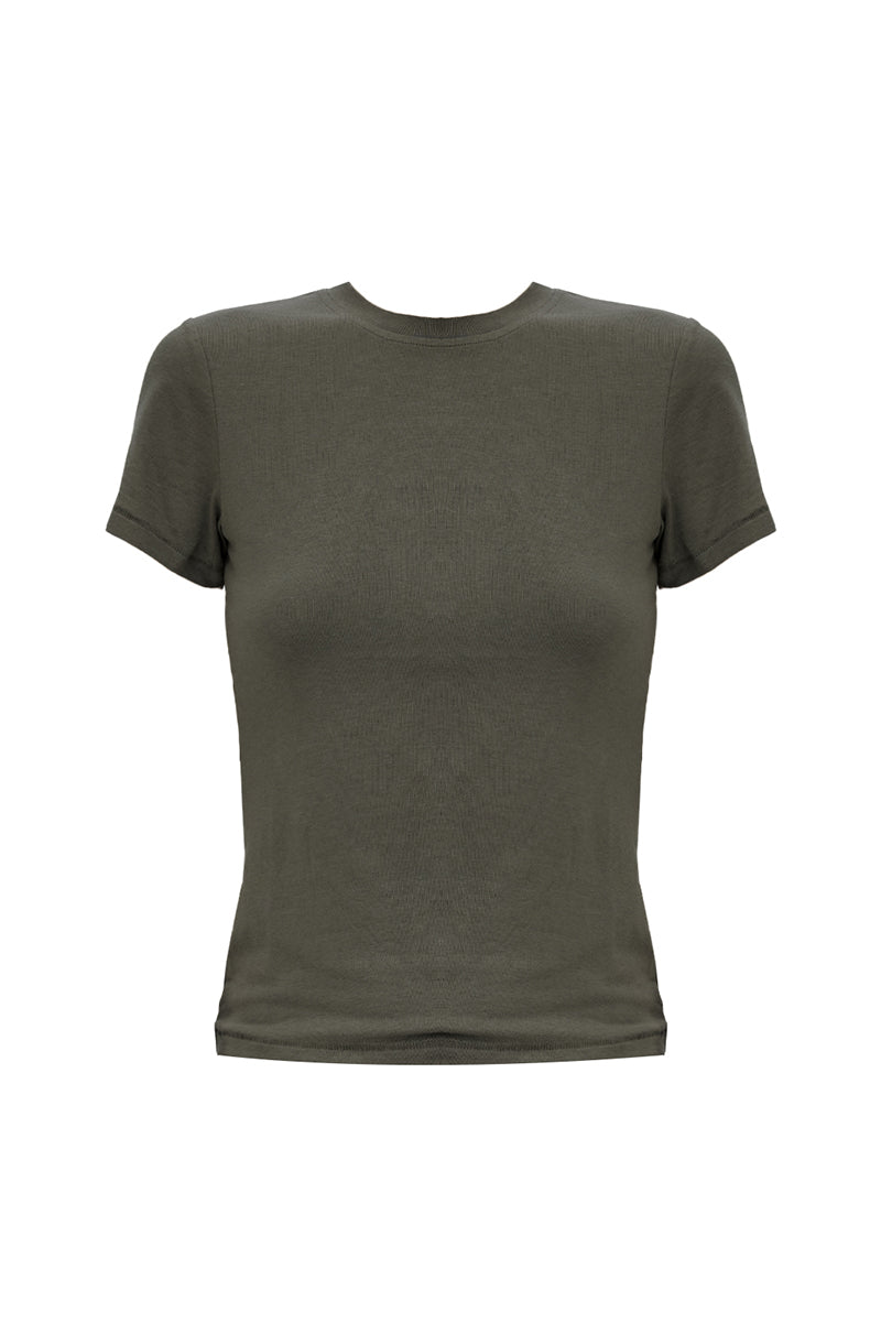 Crew Neck Short Sleeve Tee