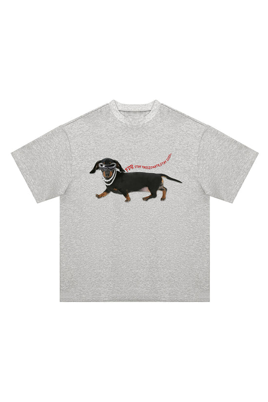 Graphic Print Oversized T-Shirt